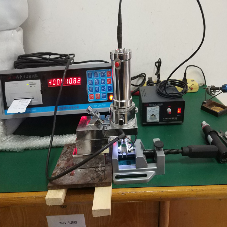 盲孔法殘余應力檢測儀及精密鉆孔裝置