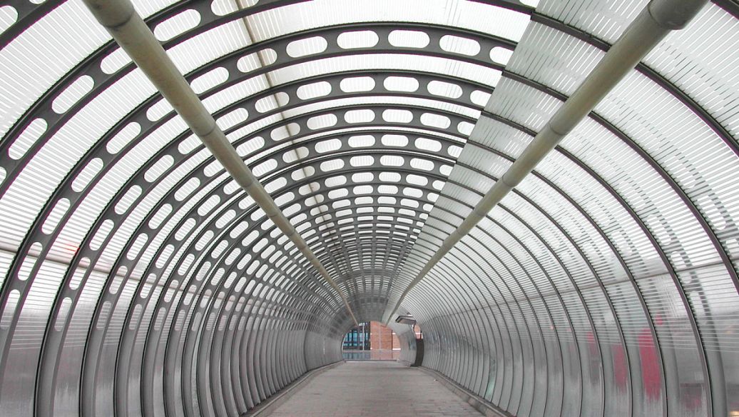 金屬拱型波紋屋頂殘余應(yīng)力分析試驗